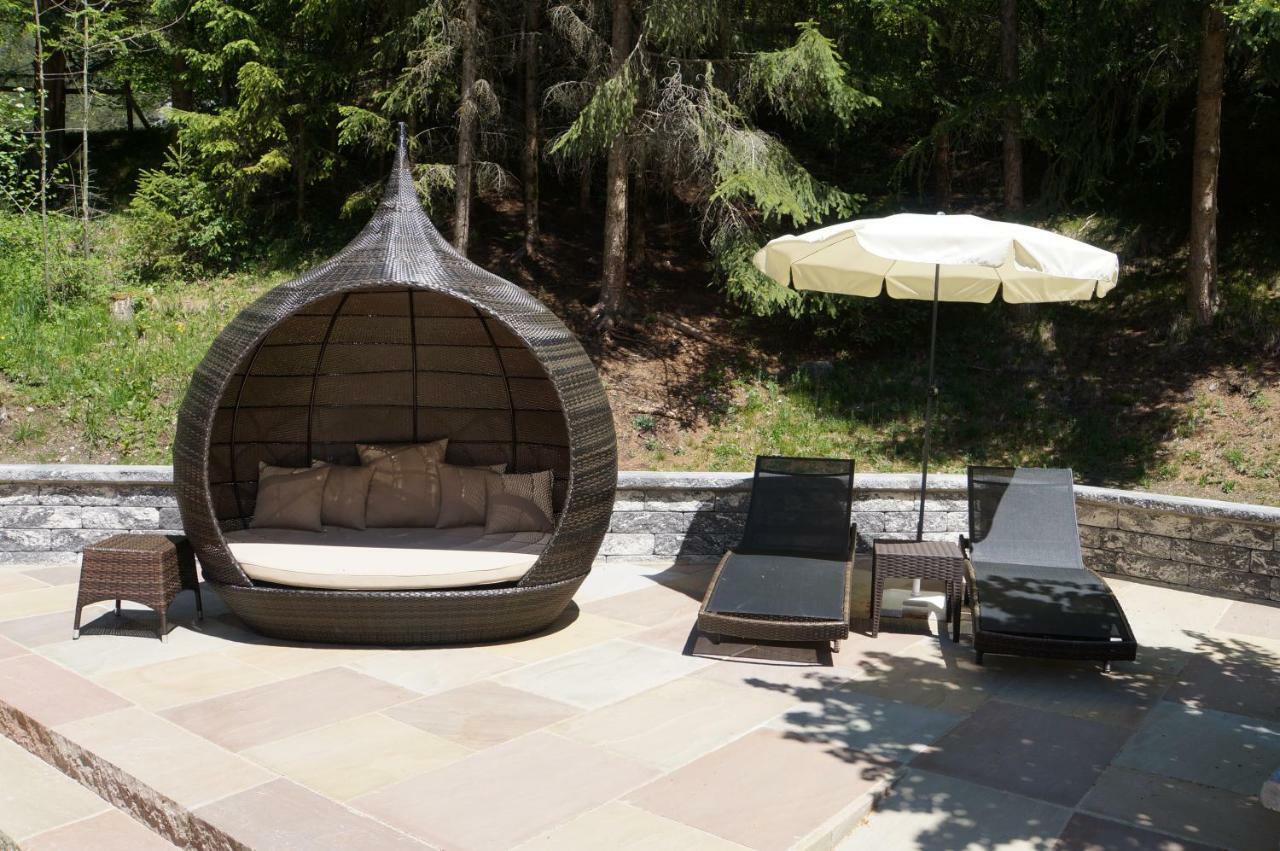 Gaestehaus Almrausch, Ferienanlage Mit Pool 나서레이스 외부 사진